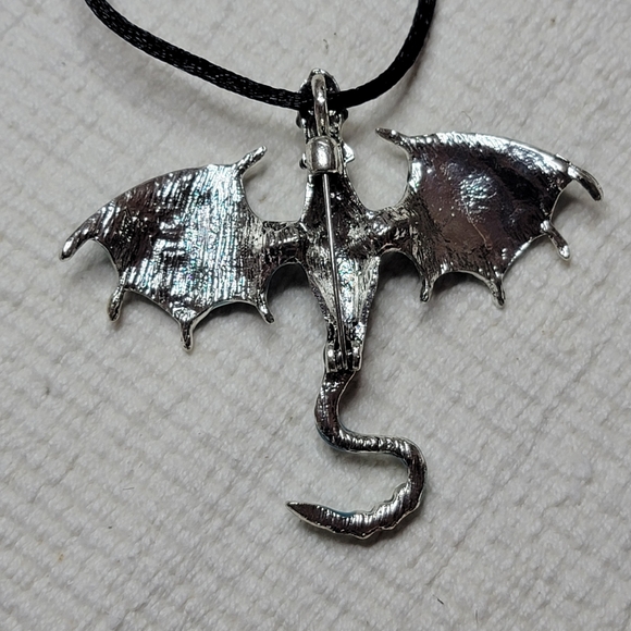 Dragon Brooch Pendant - Picture 4 of 5